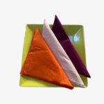 Serviette en divers couleur
