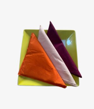 Serviette en divers couleur