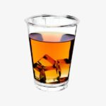 Mise en bouche verre transparent