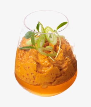 Verrine poire transparente