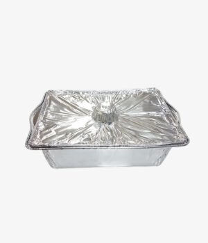 Marmite Aluminium Rect Avec Couv