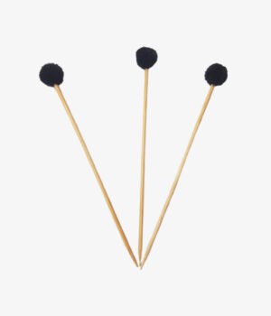 Pic Pompon Noir 9 cm
