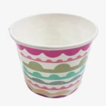 Pot à glace en carton blanc 4 oz