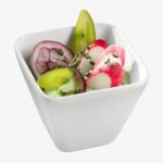 Verrine Emeraud 74x74x60 céramique 140 ml