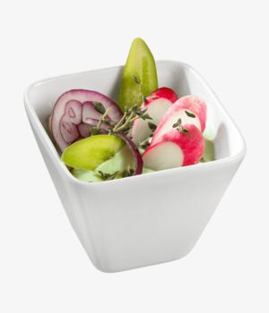 Verrine Emeraud 74x74x60 céramique 140 ml