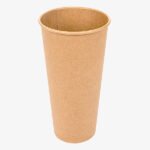 Gobelet en carton Kraft 22 oz