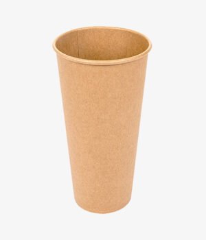 Gobelet en carton Kraft 22 oz