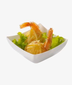 Verrine parapluie blanc