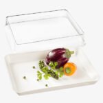 Assiette canopée 200x150x20 avec couvercle