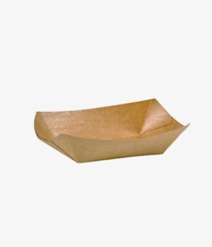 Barquette bateau kraft