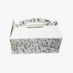 Boite Mercurio pap blanc couleur plein 16.7x24.8cm