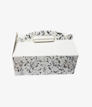 Boite Mercurio pap blanc couleur plein 16.7x24.8cm