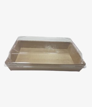 Boite en kraft avec fenêtre