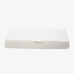 Boite hot dog blanche 234x64x32mm