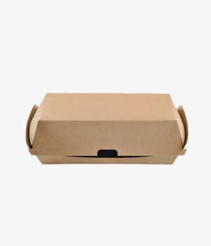 Boite panini hot-dog kraft 225x125x65mm