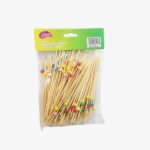 Brochette boule multi couleur 12 cm