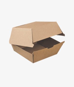 Burger box petit modèle 115x115x70mm ecokraft