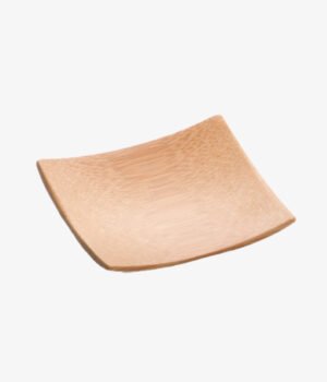 Coupelle bambou carre 6x6cm