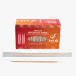 Cure-dent enveloppé en plastique