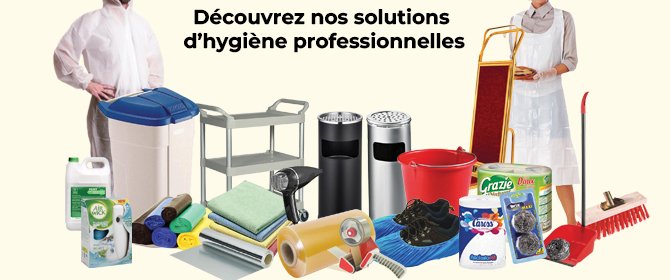 Decouvrez nos solutions dhygiene professionnelles avec