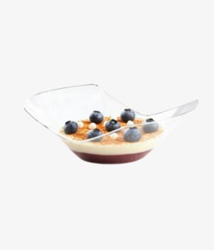 Mini dessert domino rect transparent