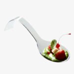 Mise en bouche cuillere goute trasparente