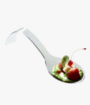 Mise en bouche cuillere goute trasparente