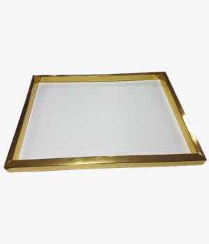 Plateau 30x40 gold plastifie 2 cote pure pate 310gr gold