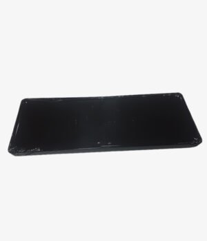 Plateau Repas Noir 18.4x50.6cm sans couvercle