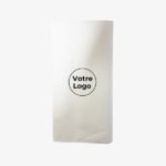 Serviette Blanche Avec Logo