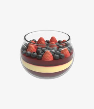 Verrine buble ball transp 40ml