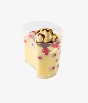 Verrine croissant cristal 180ml