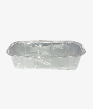 Barquette aluminium rectangulaire 21x8x50mm