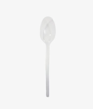 Cuillère à soupe transparente