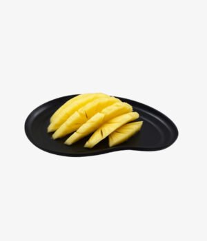 Karola assiette moyenne noire