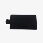 Languette En Carton Noir Rectangulaire 9x5cm