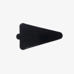 Languette En Carton Noir Triangle 12.5cm