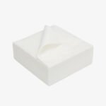 Serviette non tissee blanche airlaid