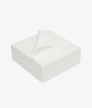 Serviette non tissee blanche airlaid