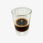 Verre à café évasé
