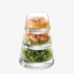 Assortiment 3 verres vertigo pyramide