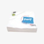 Serviette en papier blanche